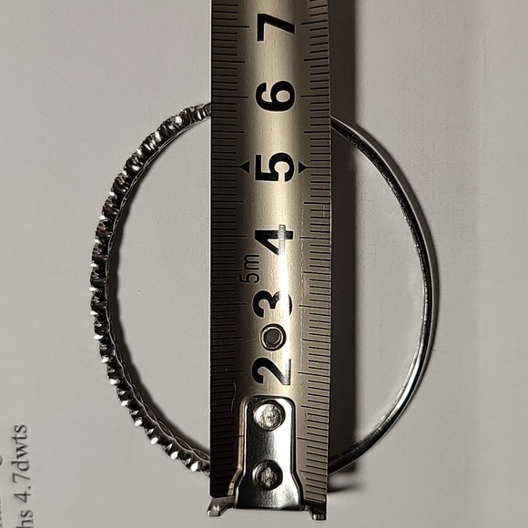 C.F.Reuschlein 14 kt White Gold With Diamonds and RUBY Bracelet - Picture 11 of 12